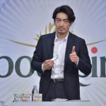 ブルサン アンバサダー就任発表会 大谷さんが、「ブルサ・・・あ~ん」と来場者に急接近サプライズ！ 「一緒にドキドキしてました」と赤裸々コメント