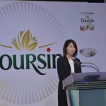 ブルサン アンバサダー就任発表会 大谷さんが、「ブルサ・・・あ~ん」と来場者に急接近サプライズ! 「一緒にドキドキしてました」と赤裸々コメント