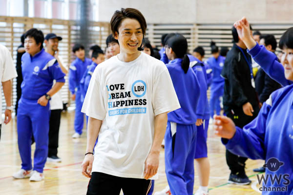 「ダンスで日本を元気に！夢の課外授業中学生Rising Sun Project 2018」始動！ EXILE ÜSA、TETSUYAが岩手県釜石の子どもたちにダンスレッスン！
