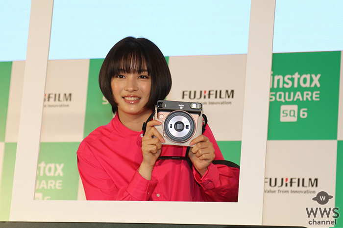 【速報】女優 ・広瀬すずが登場！富士フイルム instax・チェキ新製品をPR！