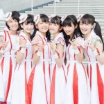 ばってん少女隊がシングル「無敵のビーナス」リリースイベント最終日 巨大茄子（ナス）の「神輿のビーナス」を披露！