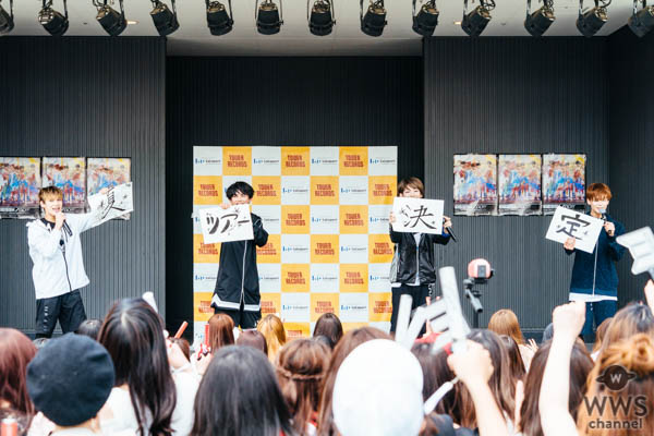 EBiSSHが3rdシングル「GO!!!」のリリースイベント初日を立川立飛で開催！全国ツアーも決定！