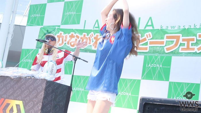 【動画】DJ KOOが激しい雨の中「EZ DO DANCE」などヒット曲を連発！！ラグビーワールドカップ2019を応援！