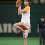 AAA宇野実彩子、初始球式でAAA魔球披露！？