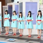 与田祐希ら乃木坂46三期生が六本木ミッドタウンに登場！3Dサイネージ前でダンスパフォーマンス！