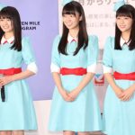 与田祐希ら乃木坂46三期生が六本木ミッドタウンに登場！3Dサイネージ前でダンスパフォーマンス！