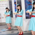 与田祐希ら乃木坂46三期生が六本木ミッドタウンに登場！3Dサイネージ前でダンスパフォーマンス！