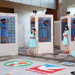 与田祐希ら乃木坂46三期生が六本木ミッドタウンに登場！3Dサイネージ前でダンスパフォーマンス！