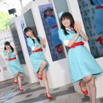 与田祐希ら乃木坂46三期生が六本木ミッドタウンに登場！3Dサイネージ前でダンスパフォーマンス！