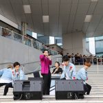 SKY-HI、ガンダム立像の前でガンダム主題歌を歌唱！！