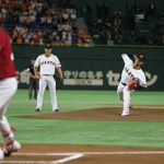 EXILE関口メンディー、東京ドームで行われた人生初の始球式で圧巻の133キロを記録！