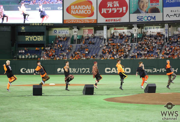EXILE関口メンディー、東京ドームで行われた人生初の始球式で圧巻の133キロを記録！