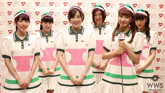 【動画】エビ中がキュートでスポーティな衣装で献血イベントでメッセージ！「まずは広めていくこと」