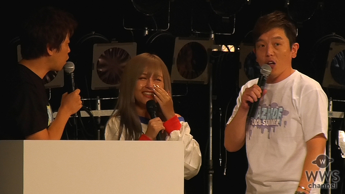 【動画】YouTuber・歩乃華「スカイピースを目指したい」と涙ながらに語る！＜VAZRIDE 2018.summer＞