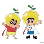 ゆずのマスコットキャラ・ゆずマンが「クレヨンしんちゃん」と夢コラボ！ 新主題歌のOP映像で一緒に「スカッとダンス」披露！