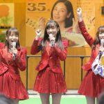 SKE48・高柳明音、食レポ中に即興ライブ開催！？「TBS夏サカス2018」オープニングイベントに登場！！