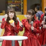 SKE48・高柳明音、食レポ中に即興ライブ開催！？「TBS夏サカス2018」オープニングイベントに登場！！