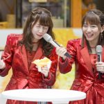 SKE48・高柳明音、食レポ中に即興ライブ開催！？「TBS夏サカス2018」オープニングイベントに登場！！