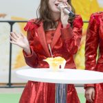 SKE48・高柳明音、食レポ中に即興ライブ開催！？「TBS夏サカス2018」オープニングイベントに登場！！
