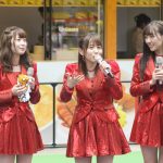 SKE48・高柳明音、食レポ中に即興ライブ開催！？「TBS夏サカス2018」オープニングイベントに登場！！