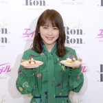 川栄李奈、回転スイーツに「10皿行けそう！」回転スイーツカフェのオープニングイベントに出席！！