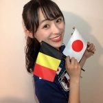 「TVerCM」で話題の鈴木美羽、ベルギー大使館での パブリックビューイングに参戦！ 日本・ベルギー両チームにエールを贈る！！