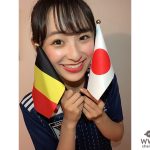 「TVerCM」で話題の鈴木美羽、ベルギー大使館での パブリックビューイングに参戦！ 日本・ベルギー両チームにエールを贈る！！