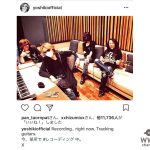 X JAPANが都内某所でのレコーディング写真を公開！「Toshlくんいない？」