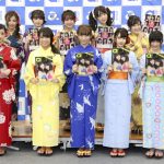 SUPER☆GiRLS・浅川梨奈「白石麻衣を超えたい」！エイベックス・グラビアブック発売記念会見に浴衣姿でPR！
