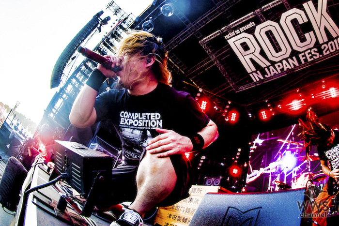 【ライプレポート】マキシマム ザ ホルモンが「ROCK IN JAPAN FESTIVAL 2018」2日目のGRASS STAGEに登場！体感温度43度!? 灼熱のGRASS STAGEを定番曲と地元ネタで盛り上げる！