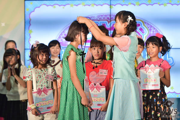 照内心陽（てるうちこはる/11歳）が見事グランプリ！「ここに立っているのが夢みたい」＜ちゃおガール2018☆オーディション＞