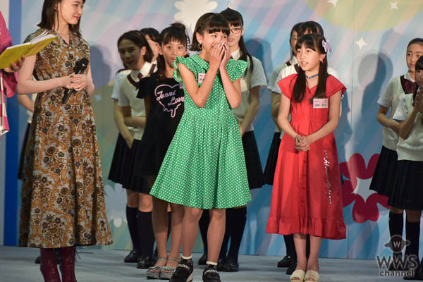 照内心陽（てるうちこはる/11歳）が見事グランプリ！「ここに立っているのが夢みたい」＜ちゃおガール2018☆オーディション＞