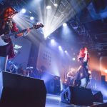 レジスタンス系ガールズロックバンド・Noble rebelがライブステージに登場「一年でこれだけ成長しました！」と高らかに宣言！！＜UNION STAR'S 2018＞