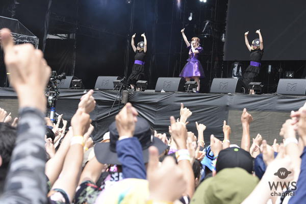 【ライブレポート】きゃりーぱみゅぱみゅが2日目のトップバッターに登場！デビューから7年連続出演となるROCK IN JAPAN FESTIVALのオープニングに華を添える。