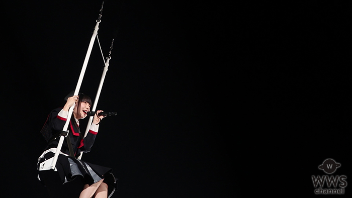 【動画】荻野由佳(NGT48)が宙づりパフォーマンスで登場！＜AKB48グループ感謝祭〜ランクインコンサート〜＞