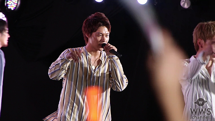 【動画】８人組男性グループ・SOLIDEMOがキャッチーなアッパーチューン『Girlfriend』『時を超えて』など披露で夏の六本木盛り上げる！