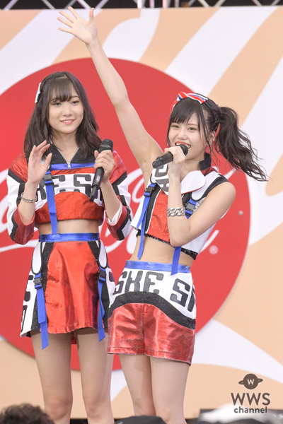 【ライブレポート】SKE48・北川綾巴の涙。チームSがノンストップで魅せた圧巻のダンスパフォーマンス！〈コカ・コーラ SUMMER STATION 音楽LIVE〉