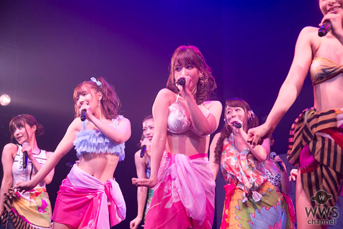 恵比寿マスカッツ1.5、夏のツアー恒例の水着ライブ！小島みなみの卒業/新加入メンバー発表！５代目リーダー襲名も！