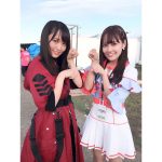 イコラブ諸橋沙夏、欅坂46・菅井友香と「がんばりき」２ショット！「今日絶対眠れない。」イコラブと欅坂の集合写真も掲載！！
