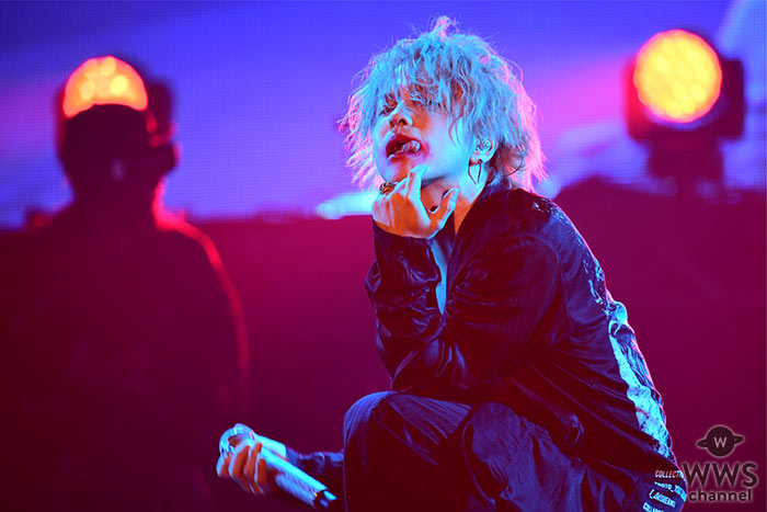 【ライブレポート】Xジャンプに投げキッス！HYDEが圧倒的なカリスマ性とチャーミングな二面性を発揮！＜テレビ朝日ドリームフェスティバル2018＞