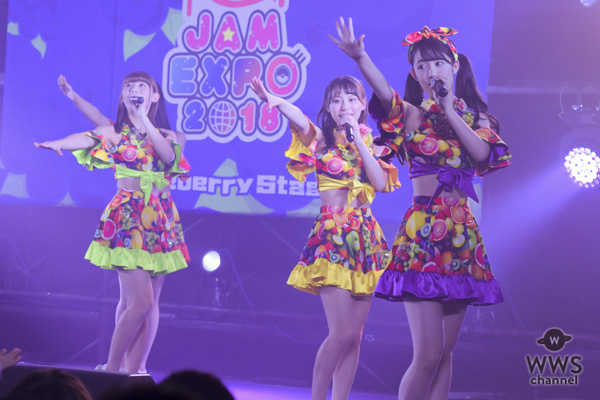 SUPER☆GiRLSが『@JAM EXPO 2018』に出演！『ギラギラ☆Revolution』を含むノンストップのライブパフォーマンス！！