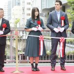 欅坂46・菅井友香、変わる渋谷に「衝撃を受けています」！「渋谷ストリーム」オープニングセレモニーでテープカット！！