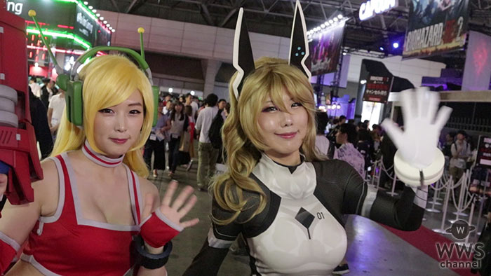 【動画第２弾】海外からセクシーなコスプレイヤーが東京ゲームショウ2018に登場！＜TGS2018＞