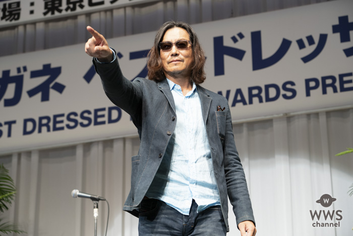俳優・豊川悦司が第31回 日本 メガネ ベスト ドレッサー賞 芸能界部門を受賞！ 表彰式で独自のメガネ愛を熱く語る！