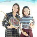 May J. がラジオ収録で元女子バドミントン選手の小椋久美子とバドミントン対決！「今度はプライベートで教えて欲しい！」