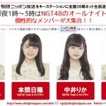 NGT48・荻野由佳・本間日陽らが『世界の人へ』リリース記念でANNに出演決定！