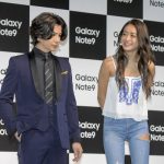 池田美優がセクシーな“腹チラ衣装”で「Galaxy Note9 発売記念イベント」に出席！