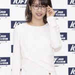 フリーアナウンサー・加藤綾子が第31回 日本 メガネ ベスト ドレッサー賞 文化界部門を受賞！
