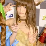 人気コスプレイヤー・五木あきらが「G123.jp」のキャンペーン発表会に登場!