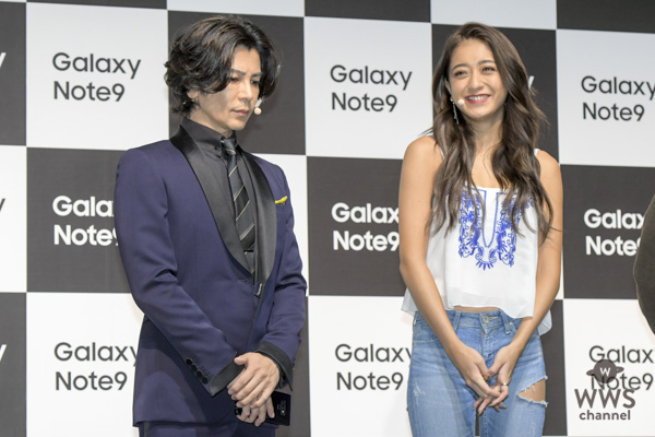 池田美優がセクシーな“腹チラ衣装”で「Galaxy Note9 発売記念イベント」に出席！